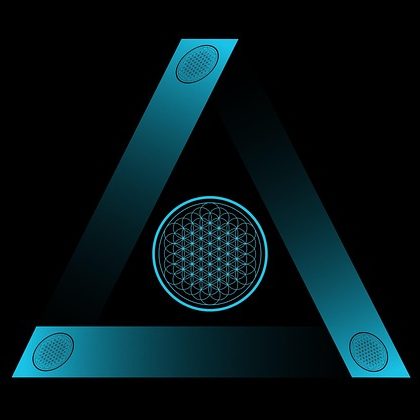 Triangle mandala - Frédérique Delhomais